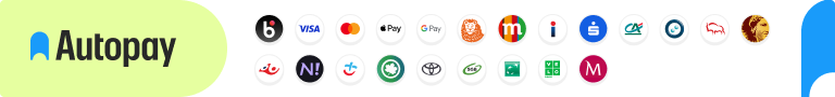 Płatności Autopay: BLIK, Visa, Mastercard i szybkie przelewy bankowe